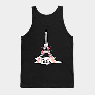 Eiffel Tower Pariss Tank Top